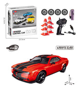 49MHZ Remote Control Electric Racing Drift Car 360 Rc Car 4x4 Off Road Children Toys Stunt Car